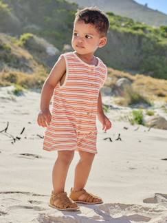 -Gestreepte combishort baby's