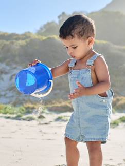 -Korte denim salopet babyjongen