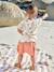 T-shirt baby jongen met print vanille - vertbaudet enfant 