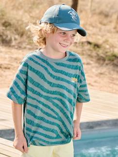 -T-shirt zebra korte mouwen jongen