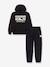 Set sweater met capuchon broek zwart - vertbaudet enfant 