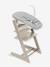 Hoge stoel Tripp Trapp STOKKE BLEACHED+donkerbruin+ecru+grijs+groen+NATUURLIJK+ONWEER GRIJS+WIT+zachtpaars+ZWART - vertbaudet enfant 