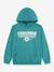 Sweater met capuchon voor jongens groen - vertbaudet enfant 