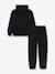 Set sweater met capuchon broek zwart - vertbaudet enfant 