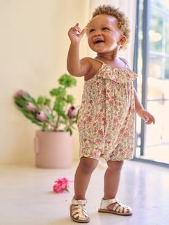 -Combishort babymeisjes met fijne bretels