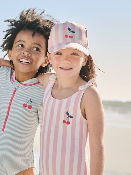 Badpak voor meisjes rozen - vertbaudet enfant 