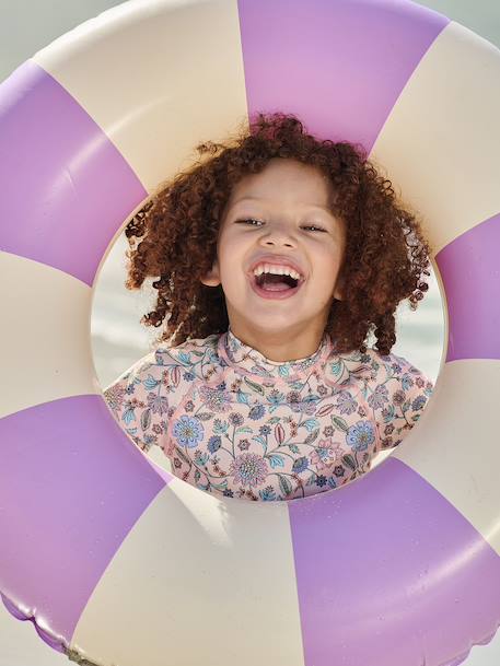 2-delig badpak voor meisjes met UV-bescherming nude - vertbaudet enfant 