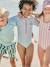 Anti-uv badpak voor meisjes blauwgroen - vertbaudet enfant 
