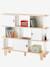 Bibliotheekplank LINE SEVENTIES wit+WIT - HOUT - vertbaudet enfant 
