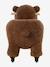 Houten dier op wielen FSCÂ® bruin+chocoladebruin+rozen+wit - vertbaudet enfant 