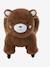 Houten dier op wielen FSCÂ® bruin+chocoladebruin+rozen+wit - vertbaudet enfant 