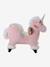 Houten dier op wielen FSCÂ® bruin+chocoladebruin+rozen+wit - vertbaudet enfant 