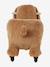 Houten dier op wielen FSCÂ® bruin+chocoladebruin+rozen+wit - vertbaudet enfant 