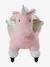 Houten dier op wielen FSCÂ® bruin+chocoladebruin+rozen+wit - vertbaudet enfant 