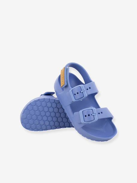 Surfy Buckles sandalen hemelsblauw+paars - vertbaudet enfant 