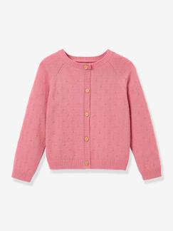Vestje voor meisjes met fantasie steken CYRILLUS  - vertbaudet enfant