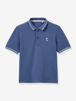 Jongens-Geborduurde polo