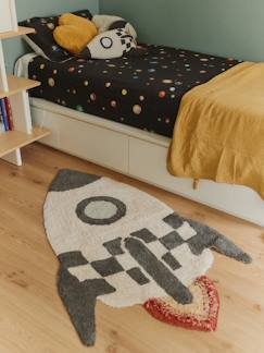 Linnengoed en decoratie-Decoratie-Tapijt-Kindertapijt in de vorm van een raket