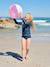UV-werend badpak voor meisjes marineblauw - vertbaudet enfant 