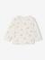 Newborn wikkelshirt met lange mouwen cappuccino+ecru+saliegroen - vertbaudet enfant 