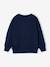 Sweatshirt met ronde hals voor jongens marineblauw+terracottategel - vertbaudet enfant 
