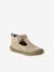 Zacht lederen sandalen voor baby's die kruipen goud+rozen - vertbaudet enfant 
