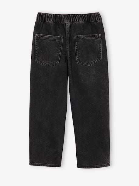 Loose jeans voor jongens zwart - vertbaudet enfant 