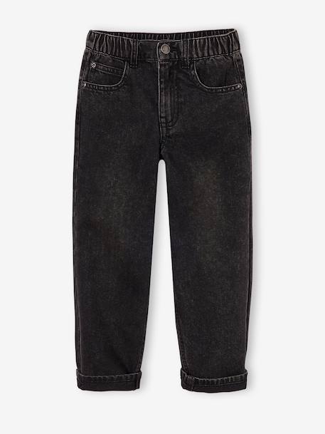 Loose jeans voor jongens zwart - vertbaudet enfant 