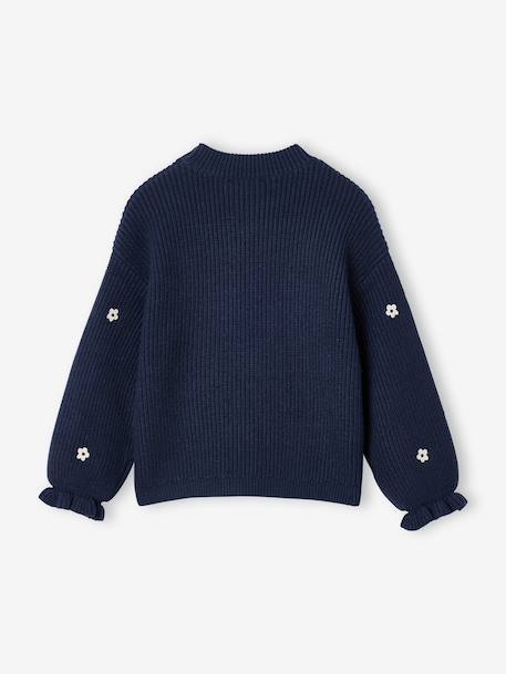 Meisjestrui met hartjes ecru+marineblauw+rozen - vertbaudet enfant 