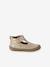 Zacht lederen sandalen voor baby's die kruipen goud+rozen - vertbaudet enfant 