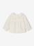 Babyblouse met lange mouwen ecru - vertbaudet enfant 
