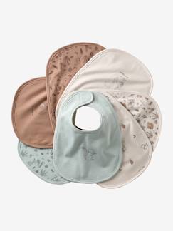 -Set van 7 babyslabbetjes 