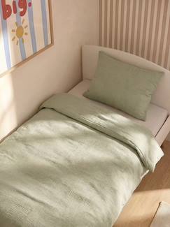 -Bedset dekbedovertrek en kussensloop in Ã©Ã©n kleur