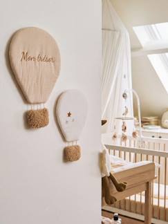 -Set van 2 wanddecoraties met luchtballonnen