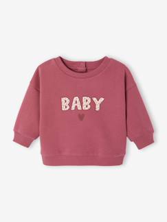 -Baby sweater met bedrukte boodschap