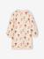 Korte sweatjurk met bloemenprint ecru+olijf - vertbaudet enfant 