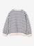 Meisjessweater met strepen ecru+rood - vertbaudet enfant 