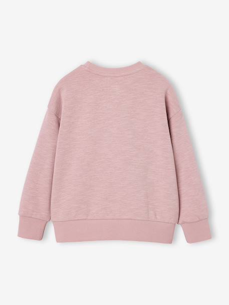 Sweater met ronde hals voor jongens lichtroze - vertbaudet enfant 