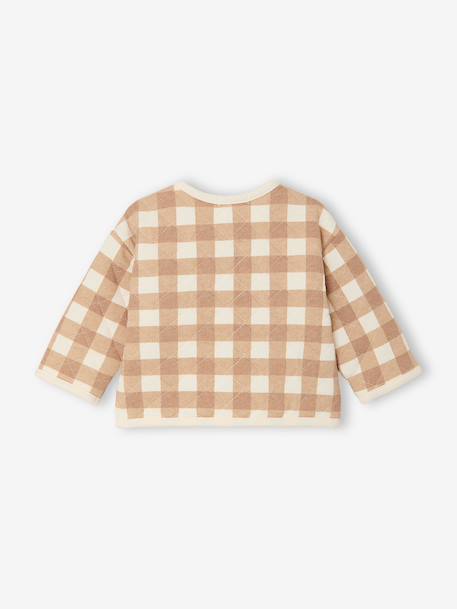Gewatteerd newborn vest ecru - vertbaudet enfant 