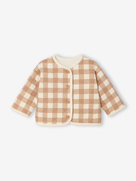 Gewatteerd newborn vest ecru - vertbaudet enfant 