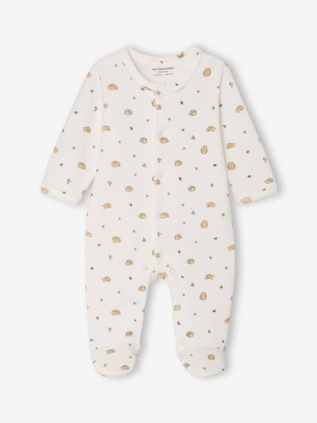 Set van 2 boxpakken voor baby's cappuccino+lichtroze+saliegroen - vertbaudet enfant 