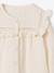 Blouse met lange mouwen voor meisjes leiblauw+roze (poederkleur)+vanille - vertbaudet enfant 