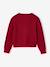 Meisjesvest met knopen blauw+bordeauxrood+rozen - vertbaudet enfant 