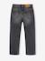 Mom jeans voor meisjes denimgrijs+lichtblauw+middenblauw - vertbaudet enfant 
