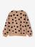 Meisjessweater met ronde hals ecru+ivoor+lichtroze+taupe - vertbaudet enfant 