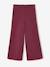 Gevoerde wijde legging van fleece voor meisjes marineblauw+pruim+smaragdgroen - vertbaudet enfant 