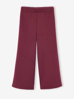 Meisje-Broek-Gevoerde wijde legging van fleece voor meisjes