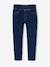 Jeans tregging voor meisjes donkerblauw+gebleekt denim+middenblauw - vertbaudet enfant 