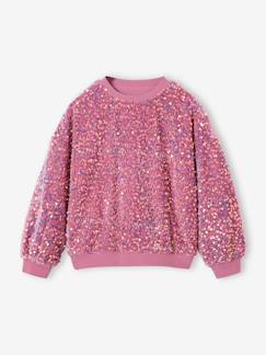 -Sweater met pailletten voor meisjes