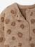 Gebreid babyvestje met knopen gemêleerd beige - vertbaudet enfant 